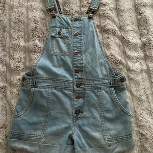 NWOT❗️American Eagle Denim Overall Romper